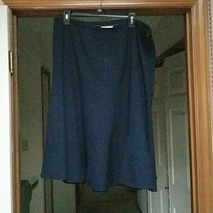 Dark navy skirt